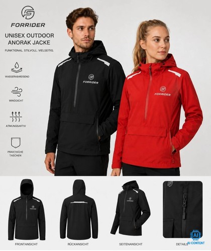 Forrider regenjacke wasser - regenjacke,
