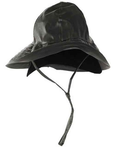 Regenhut südwester schwarz - regenhut, "südwester"