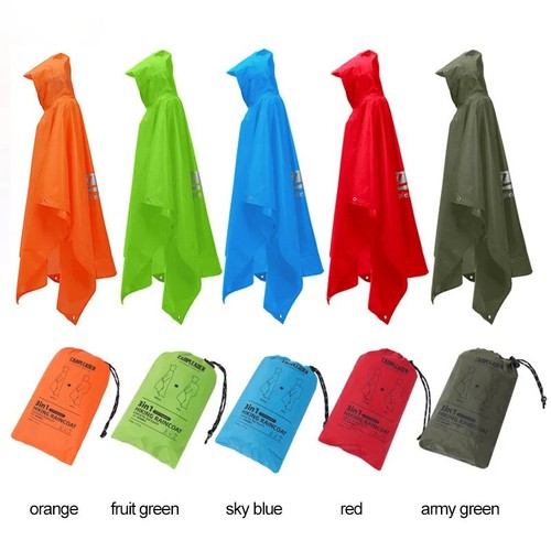 Regenponcho poncho mit kapuze - regenponcho,