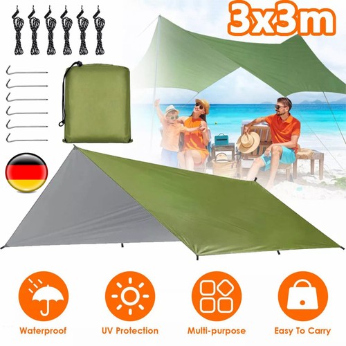 Tarp 3x3m wasserdicht - 3x3m,